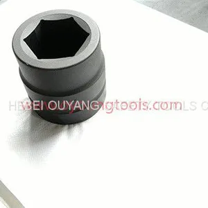 Quality Steel Impact Socket 40Cr-V ,Black Sand Finished -Corrosion Resistant- thumbnail-1