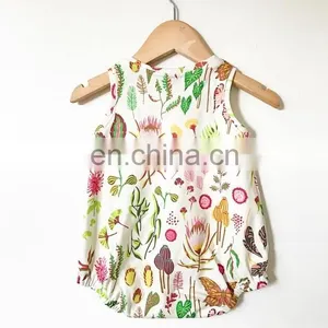 Baby Romper Girl Summer Clothes for Newborn Jumpsuits & Romper thumbnail-5