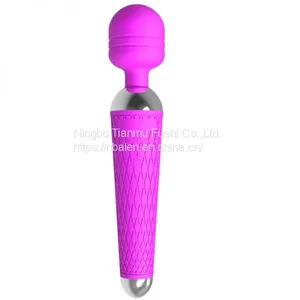 Hot Sale Wholesale Amazon Top USB Rechargeable Travel Massager AV Magic Wand thumbnail-5