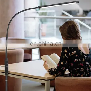Factory Wholesale Office Hotel Floor Lamp Iron Metal Modern Unique Tripod Led Floor Lamp thumbnail-4
