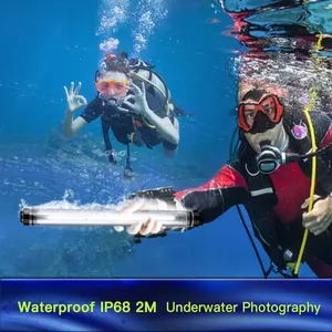 LUXCEO P7RGB RGBW Light Wand 1000LM Handheld LED Video Light Tube IP68 Waterproof With 3000-5750K Full Color Dimmable Photography Light,12 Lighting Mode,CRI≥95,Built-in 10400mAh Rechargable Battery thumbnail-4