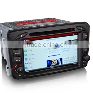 Erisin ES7063B 1 Din 7 Inch Touch Screen Car Radio Bluetooth for Mercedes M/ML-Class W163 thumbnail-5