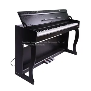 French Dream Sound Source Wooden Upright Piano Midi 88 Key Musical Piano thumbnail-3