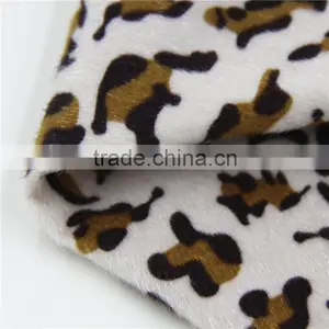 Printed Soft Velvet Upholstery Fabric thumbnail-3