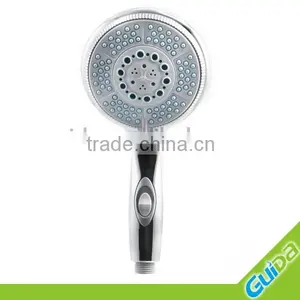 Shower Head With On or Off Swith,Chrome Color 4 Spray Patterns thumbnail-1