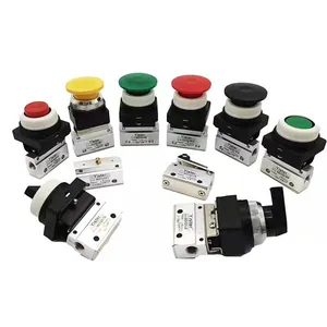 MOV321PPL Standard MOV Series 3/2 Way Aluminum Alloy Distinctive Mechanical Pneumatic Valve thumbnail-4