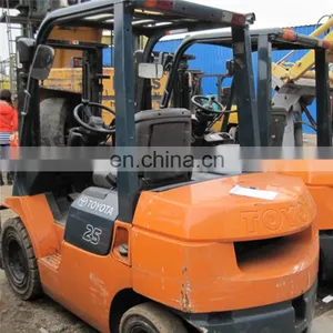 Original Japan Used Toyota FD 25 Forklift 2.5 Ton Material Handing Machine on Sale in Shanghai thumbnail-3