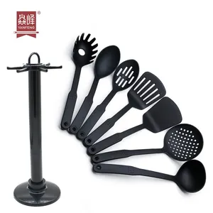 Kitchen Accessories Home and Kitchen Cookware Sets Nylon Kitchen Utensils Eco-friendly Heat Resistant Kitchen Utensils Sets thumbnail-2