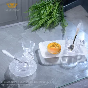 Home Decor Designer Customization With Snack Holder And Decorative Trays Cups Set thumbnail-3