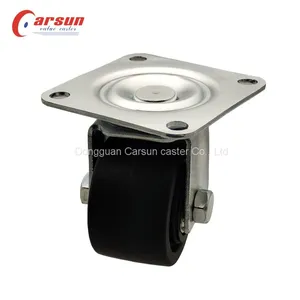 Customized Low Center of Gravity Casters 3 Inch Japanese Strong Nylon Conductive Casters Swivel Caster Wheels thumbnail-1