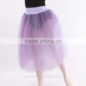 Ballet Half Long Tutus With 5 Colourful Layers, Performance Ballet Long Tutu (WE05011) thumbnail-4