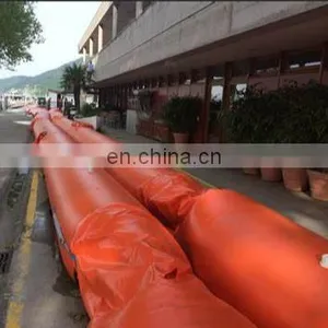 Expandable Foldable Water Filled Flood Twin Tube Temporary Mobile Flood Barrier thumbnail-2
