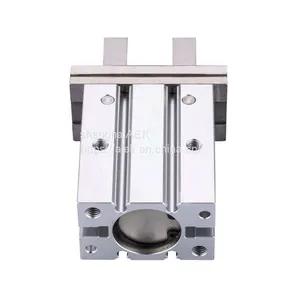MHZ2-16D 20D 25D 32D 40D Aluminium Clamps Finger Cylinder MHZ2 Double Acting Air Pneumatic Parallel Gripper thumbnail-4