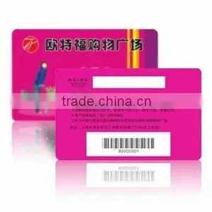 Chinese Offset Printed PVC Plastic Card With Barcode With Wide Application thumbnail-1