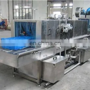 Efficient Cages Cleaning Line Steam Heating Plastic Basket Washing Machine thumbnail-2