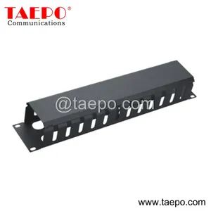 13 Fingers 2U Rackmount Metal Cable Wire Management thumbnail-1