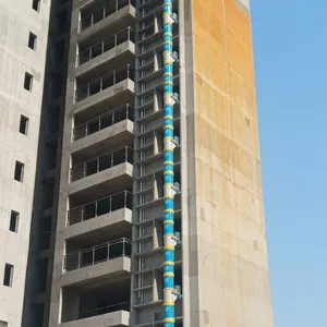 Building Double-layer Garbage Chute, Roof Garbage Chute System, Support Bracket thumbnail-3