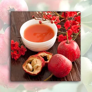 Natural Hawthorn Juice Concentrate Bulk Hawberry Juice Raw Material for Healthy Beverages and Digestive Drinks thumbnail-1