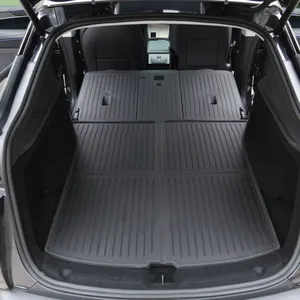 Premium Mold-Injection Trunk Liner for 2025 Tesla Model Y Juniper - DZ25022300, OEM-Style Heavy-Duty Cargo Mat thumbnail-2