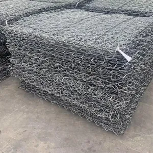PVC-Coated Gabion Boxes 1m x 1m x 1m for Retaining Walls thumbnail-3
