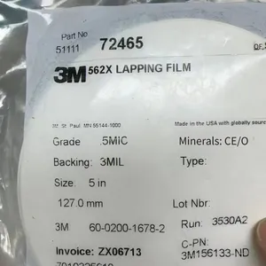 3m Abrasive Paper, Abrasive Disc 463x, Particle Size 3um, Silicon Carbide Material thumbnail-1