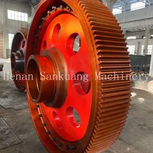 Hardened Steel Spur Gear 20CrMnTi Alloy With 58-62HRC Surface Hardness thumbnail-5