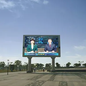 P10 Dual-color LED Module Display (32×16 Pixels), 12-port Constant Current Drive, 5020 IC, Outdoor High Definition thumbnail-3