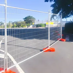 Portable, Detachable Temporary Metal Fencing, Conforming to Australian Standards, Suitable for Construction Site Fencing and Temporary Barrier Panels thumbnail-4