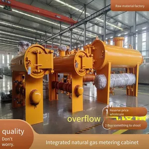 Rx1000/0.4c-m Gas Pressure Regulating and Metering Box, Pipeline Natural Gas Pressure Regulating Box, Pressure Regulating and Metering Cabinet With Inspection thumbnail-1