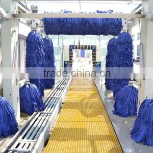 Tunnel Car Wash 9Brushes PE-T9 40000USD Automatic Up Down Drying System thumbnail-1