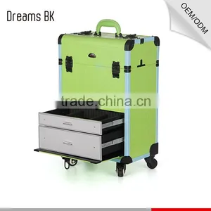 Pvc Trolley Makeup Case With Drawers thumbnail-3