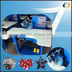 Industrial Ultrasonic Hot Fix Rhinestone Setting Machine for Lady's Dress, Lingerie,wedding Dress thumbnail-1
