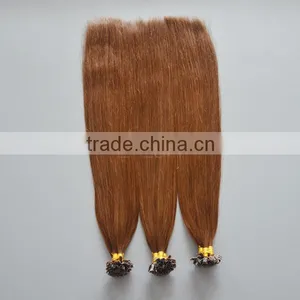 Remy U Nail Tip Hair Extensions Remy U Tip Keratin Human Hair Extension thumbnail-6