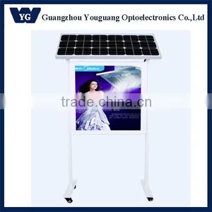 Solar Light Box, Solar Lockable Street Sign/ Solar Street Pole Light Box,street Light Advertising Light Box thumbnail-1