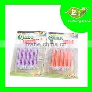 5pk Deodorant Air Freshener Car Vent Perfume Clips thumbnail-2