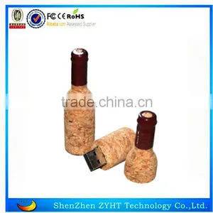 Promotional Bottle USB,Red Wine Bottle USB Flash Drive thumbnail-1