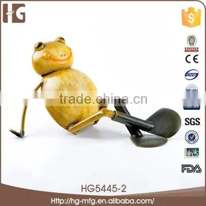 New Products Metal Indoor Decoration 18x10x18CMH HG6913 Funny Animal Crafts With Low Price thumbnail-4