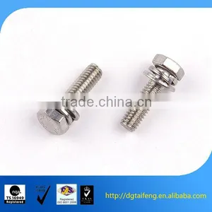 Stainless Steel Hex Head Machine SEMS Screw thumbnail-1