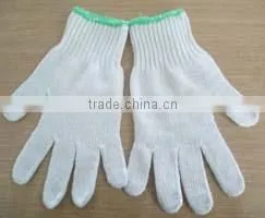 String Knitted Glove Cotton/poly Glove White Glove Working Hand Glove thumbnail-1