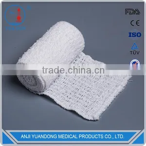 China OME Manufacture Medical Disposables Crepe Bandage With CE FDA ISO thumbnail-1