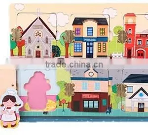 Education City Games Kids Silk Screen Printing Sea Fish Animal Design Fishing Puzzle Manufacturers thumbnail-4