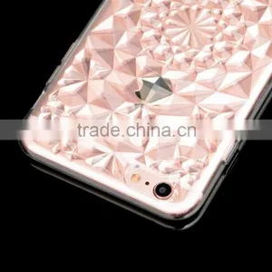 Clear TPU Crystal Case for IPhone 6s Fashion Crystal Rose Flower Soft Full Case for IPhone 6 4.7 thumbnail-5