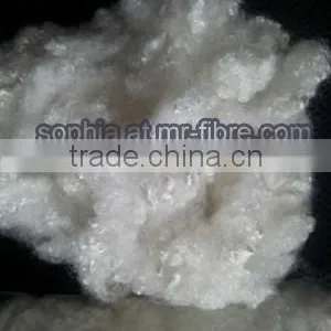 Filling Material Regenerated Hollow Conjugate Polyester Staple Fiber Made of Pet Flakes thumbnail-1