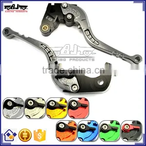 BJ-LS-009 High Quality 3D CNC Adjustable Folding Aluminum Motorcycle Brake Lever for Kawasaki Z1000SX/NINJA 1000/Tour thumbnail-1