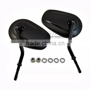 BJ-RM-062 New Style Universal CNC Billet Aluminum Black Motorcycle Mirror for Harley Sportster 883 thumbnail-3