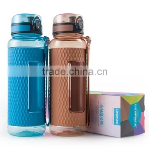 1 Liter UZSPACE Flip Top Water Bottle Weights Design thumbnail-3