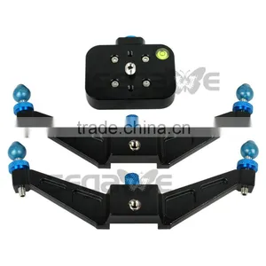 Pro 32" Aluminum Alloy Track Slider DSLR Camera Video Stabilizer Rail System thumbnail-3
