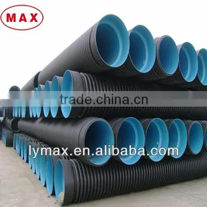 Collapse Resistance Buired HDPE Corrugated Pipe Price thumbnail-1