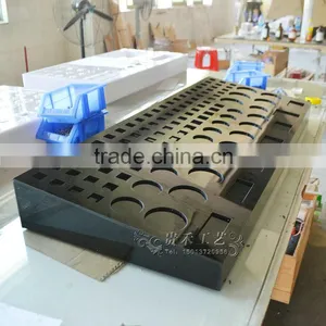 High-end 3CE Acrylic Cosmetic Display Plexiglass Makeup Counter thumbnail-4