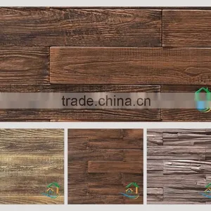 Faux Wood Wall Wallcovering thumbnail-2